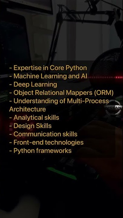 Top 10 Python developer skills to get hired by FAANG Companies - YouTube