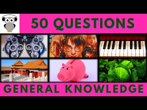 General Knowledge Quiz #53 | 50 Questions | Do You Know | Pub Quiz