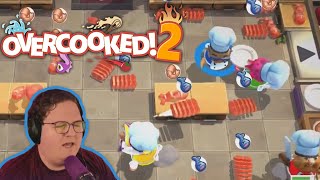 I Don't Care For The Floor Salmon | Overcooked 2