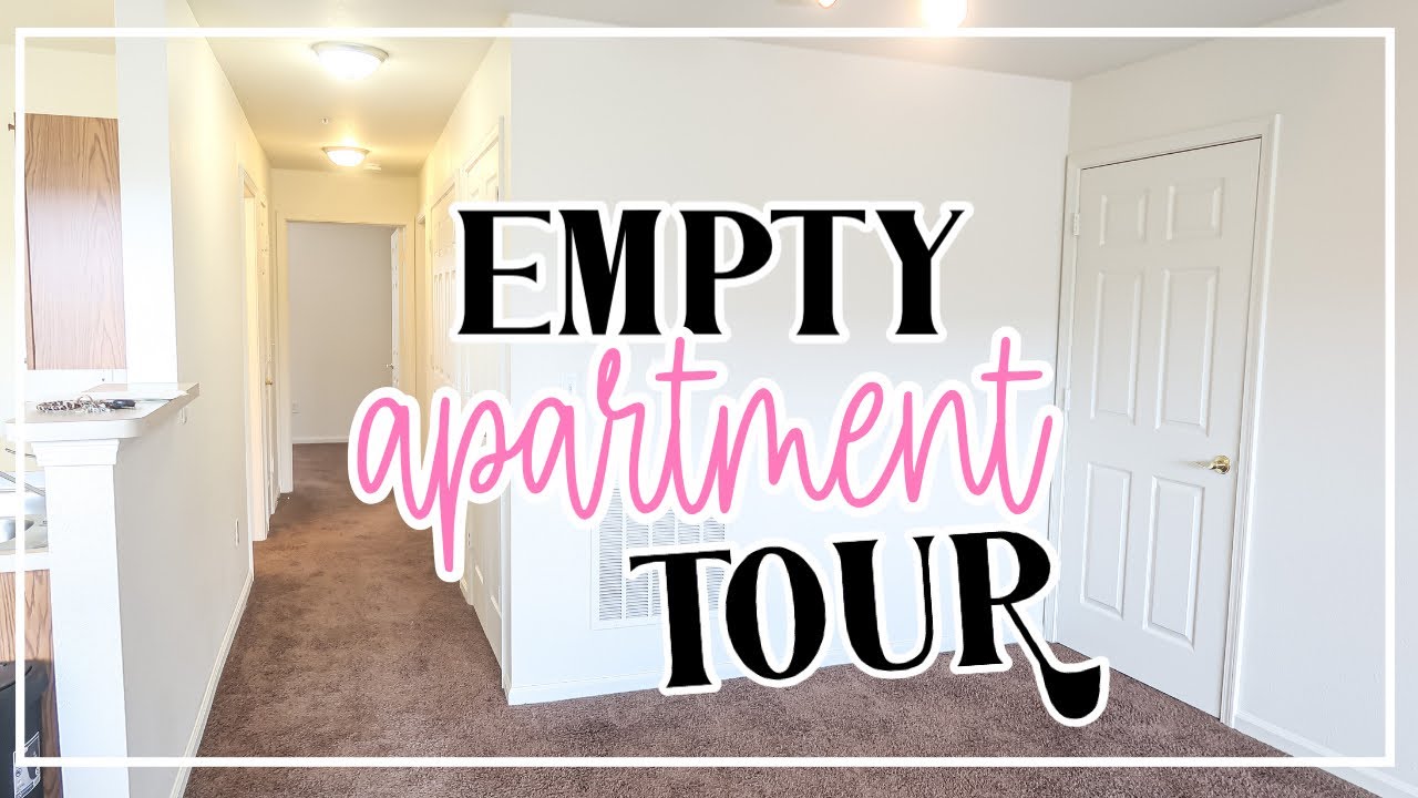 NEW EMPTY APARTMENT TOUR!!! 2 BEDROOM 2 BATH - YouTube