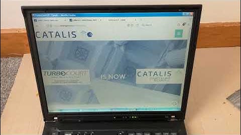 Using This IBM ThinkPad T43 From 2005 In April 2025