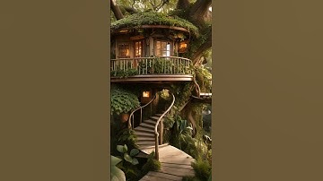 TREE HOUSE 🏡 #ai #treehouse #video #shorts #ytshorts #shortsfeed #shortvideo #neturalvision