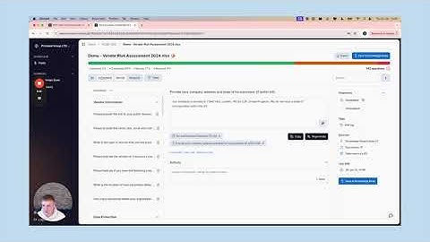 Automating a Due Diligence Questionnaire (DDQ) with AI