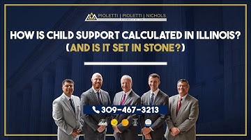 How is child support calculated in Illinois? - Pioletti Pioletti & Nichols