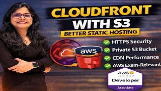 AWS CloudFront Explained | Secure & Fast S3 Static Website Hosting (Exam Ready)