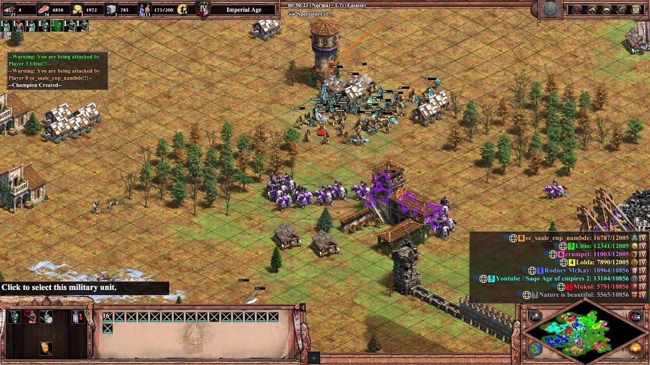 Slavs Champs vs Woad Riders 4vs4 Arena ft Rodney,Mukul - YouTube