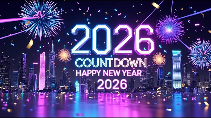 Happy New Year 2026 Countdown | Festive Music , Celebrations & Best Wishes