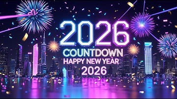 Gelukkig nieuwjaar 2026 Aftellen | Feestelijke muziek, vieringen en de beste wensen