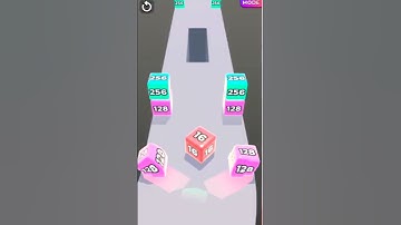 Jelly Run 2048 Infinity Game Cube Android IOS walktrogh #gameplay #trending #anirok #short #jelly