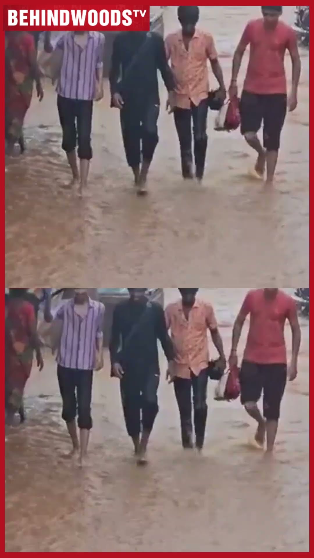 திருத்தணி முருகன் கோவிலில் திடீர் காட்டாற்று வெள்ளம்? ?  கதி கலங்கிய பக்தர்கள்