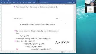 Parallel Gaussian Channels Details