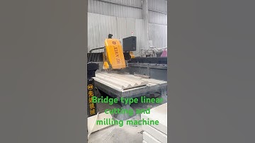 This is our bridge-type profiling machine, designed for precision stone moulding. Contact us now！