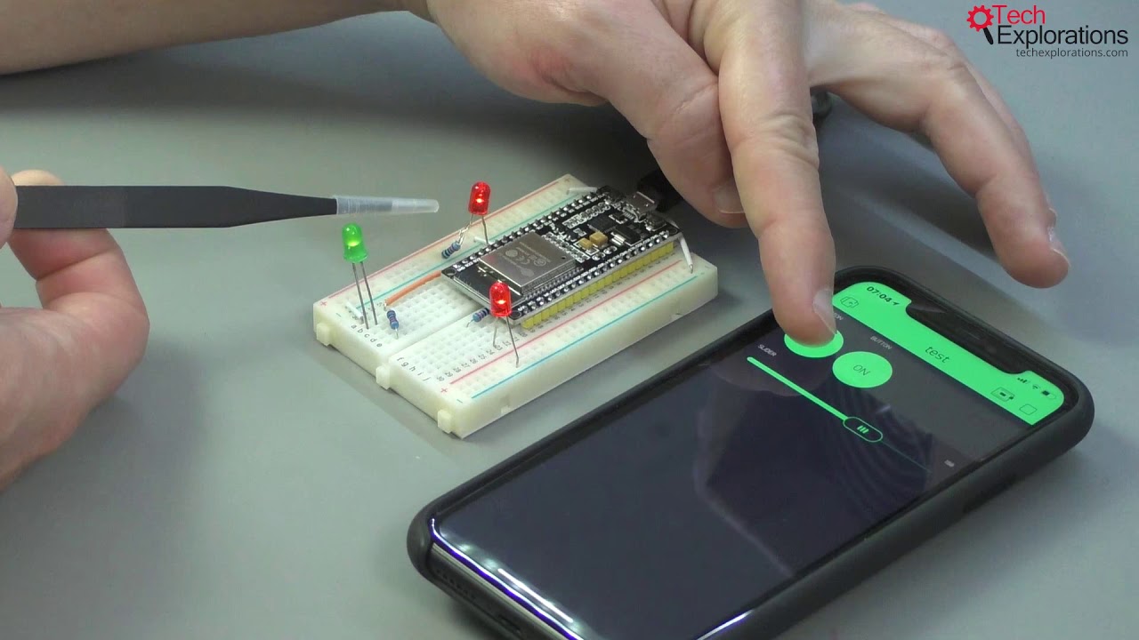 BLYNK - 02.10 Your first Blynk app using the Cloud server