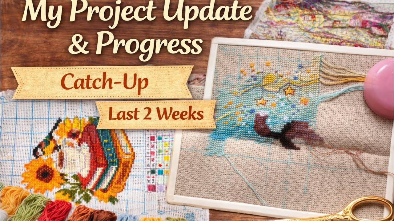 Floss Tube Update 🧵 | Projects, Progress & A Fresh New Start! - YouTube