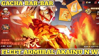 GACHA TICKET 200+ FLEET ADMIRAL AKAINU N.W 🔥 ONE PIECE FIGHTING PATH (OPFP) screenshot 3