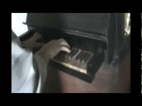 Playing Coco Jambo on a 300 year old church organ