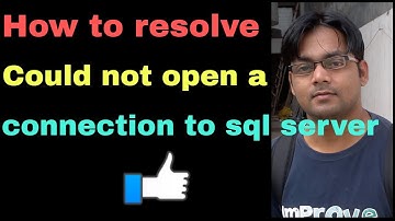 [SOLVED] Could not open a connection to sql server 2017