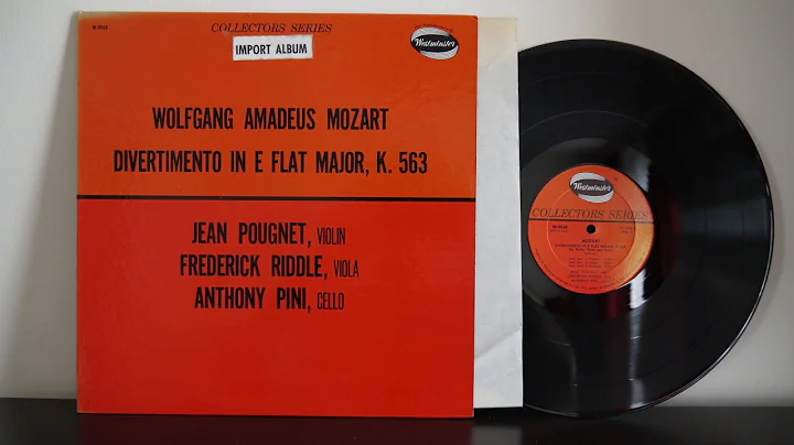 Mozart  Jean Pougnet, Frederick Riddle, Anthony Pi...