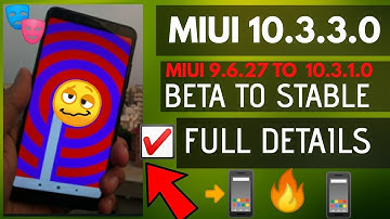 Redmi note 5 pro Miui 10.3.3.0 Upcoming Late Update| Miui 9.6.27 To Miui 10.3.1.0 Update process