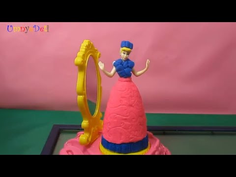Набор для лепки Золушка. 38132. Обзор и как лепить. Hasbro. На русском. Cinderella