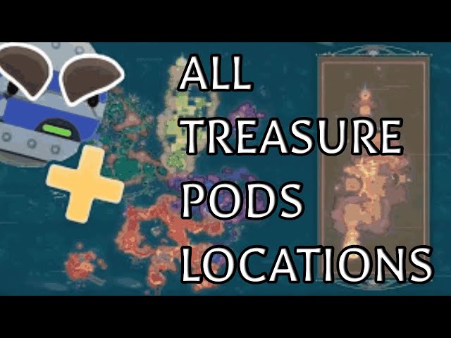 All treasure pod locations: I mainly did this for myself cuz I