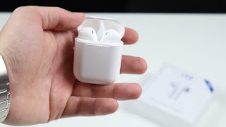 картинка: КАК НАСТРОИТЬ И ПОДКЛЮЧИТЬ КОПИЮ AIRPODS TWS I12