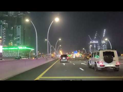 [4K]Dubai's BEST Road Trip Airport to Atlantis Palm Jumeirah AI AE