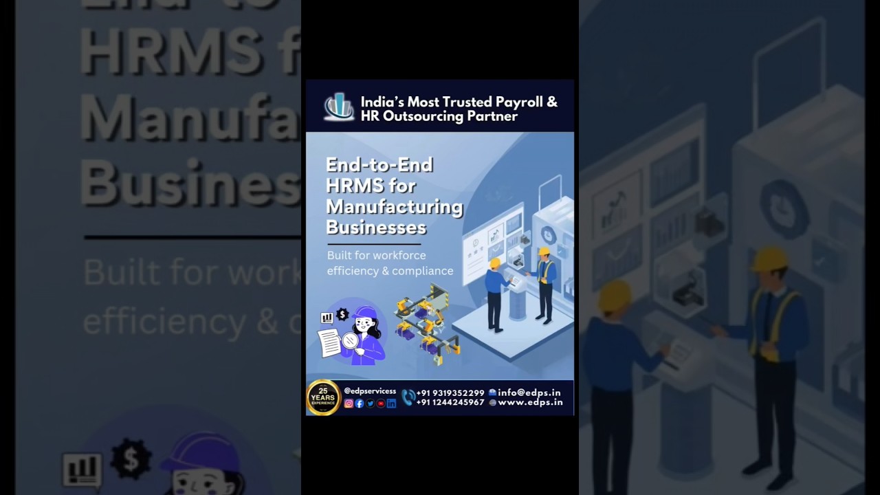 End-to-End HRMS for Manufacturing Businesses | Smart HR & Payroll Solution