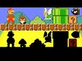 Super Mario Bros. 1 (NES) - Silhouette Edition. ᴴᴰ