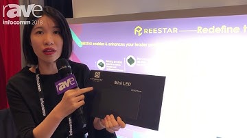 InfoComm 2018: REESTAR Shows Mini 0.9375mm LED Display