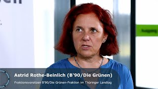 Bericht aus Erfurt 20: Astrid Rothe-Beinlich, Vorsitzende der Fraktion Bündnis 90/Die Grünen