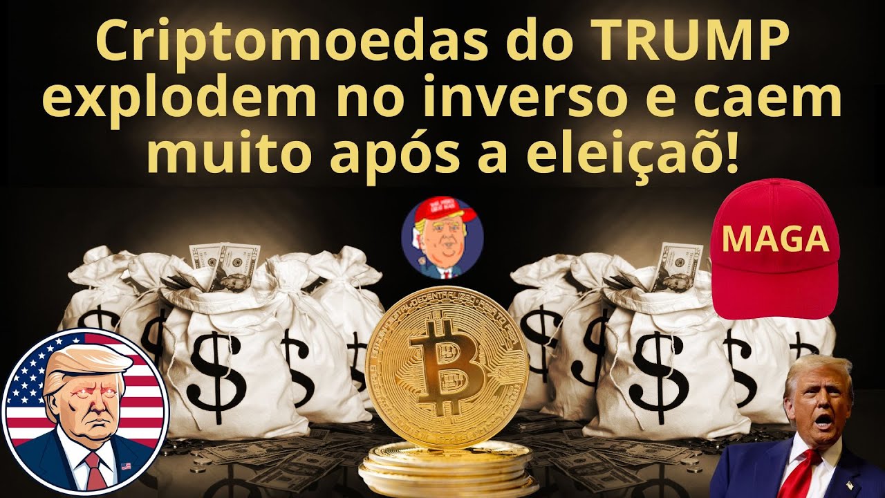Strump Maga, TrumpCoin, Trump e Strump, após as eleições o mercado derrete ...