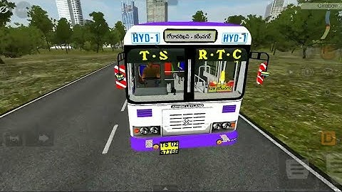 BEST BUS SIMULATOR DRIVING | Android Gameplay | TSRTC DELUXE BUS DRIVING PART -4