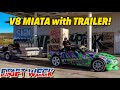 EX Formula D Miata does Drift Week!  Thomas Miata chat