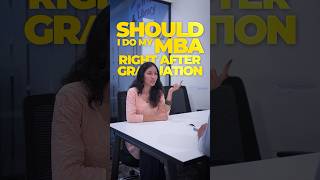 MBA after graduation or after work experience? Suchit, Co-Founder, Crucible gives an honest answer.