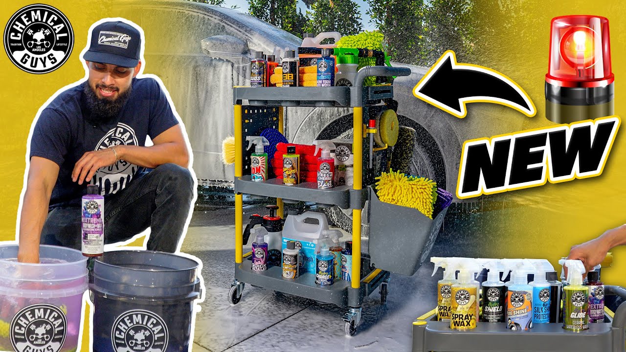 Chemical Guys - Ready for the perfect organization combo to take your  detailing arsenal on the go!⁣ ⁣ Whether you just need the main things to  take care of any detailing emergency