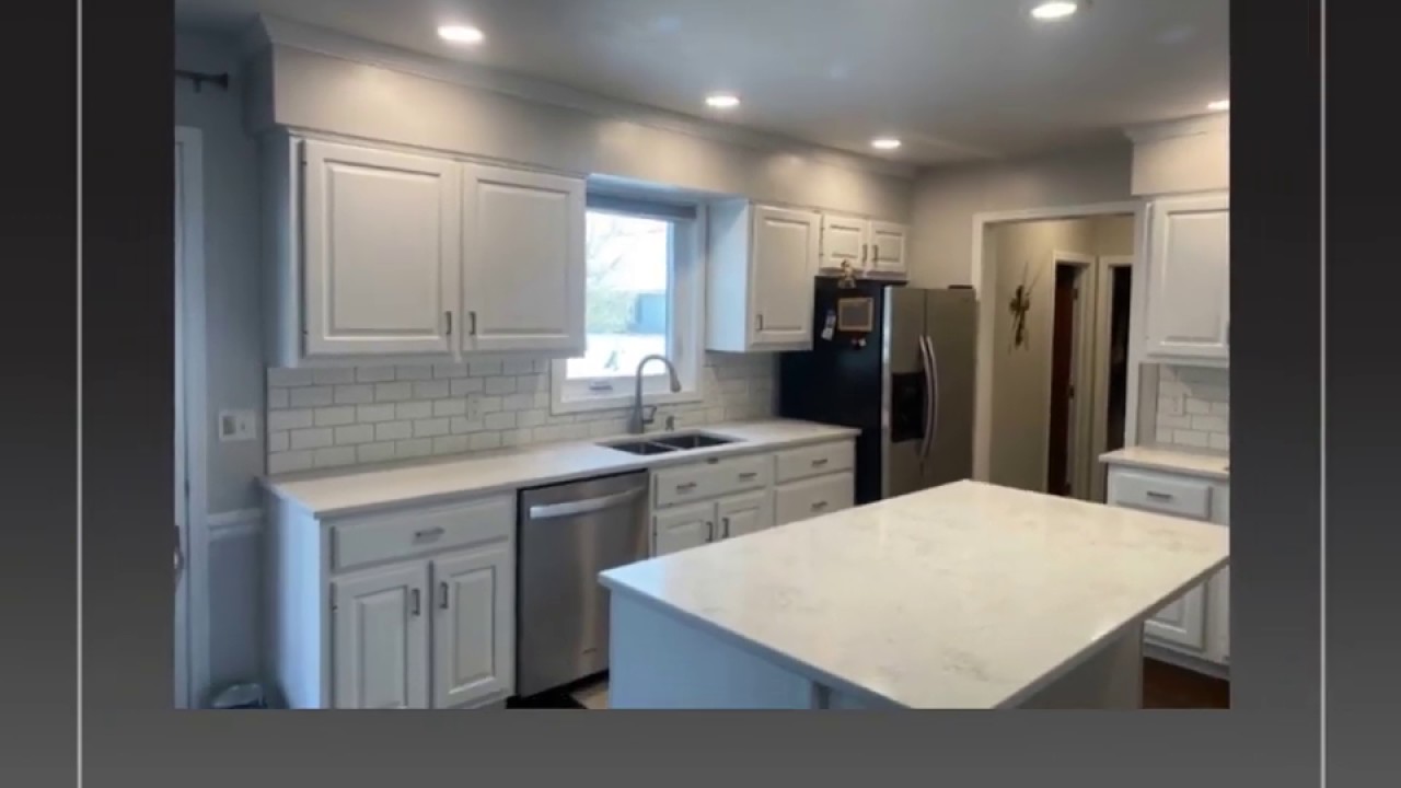 Painted Kitchen Cabinets In Fort Wayne Indiana Youtube