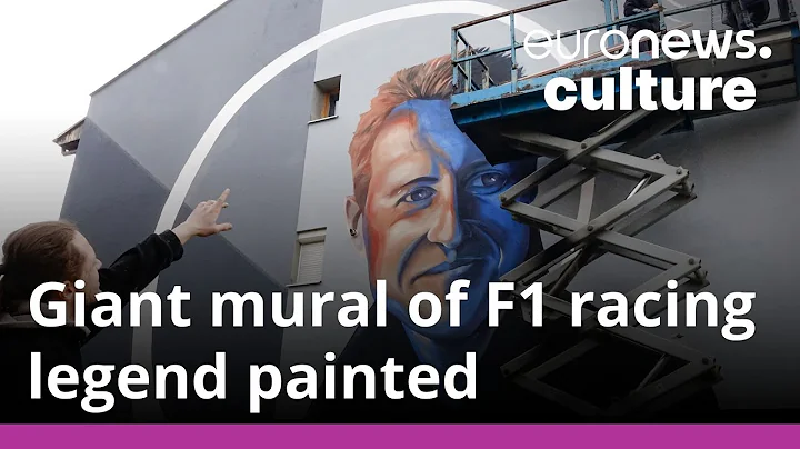 Giant mural of Michael Schumacher painted by Bosnian artists to honour former F1 champion