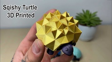 Squishy Turtle - 3D Printed