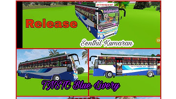 Release TNSTC Blue 💙 Livery (Senthil Kumaran Bus Mod ) 👇👇👇👇🔥🔥🔥🔥🔥👉