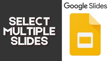 How to Select Multiple Slides in Google Slides
