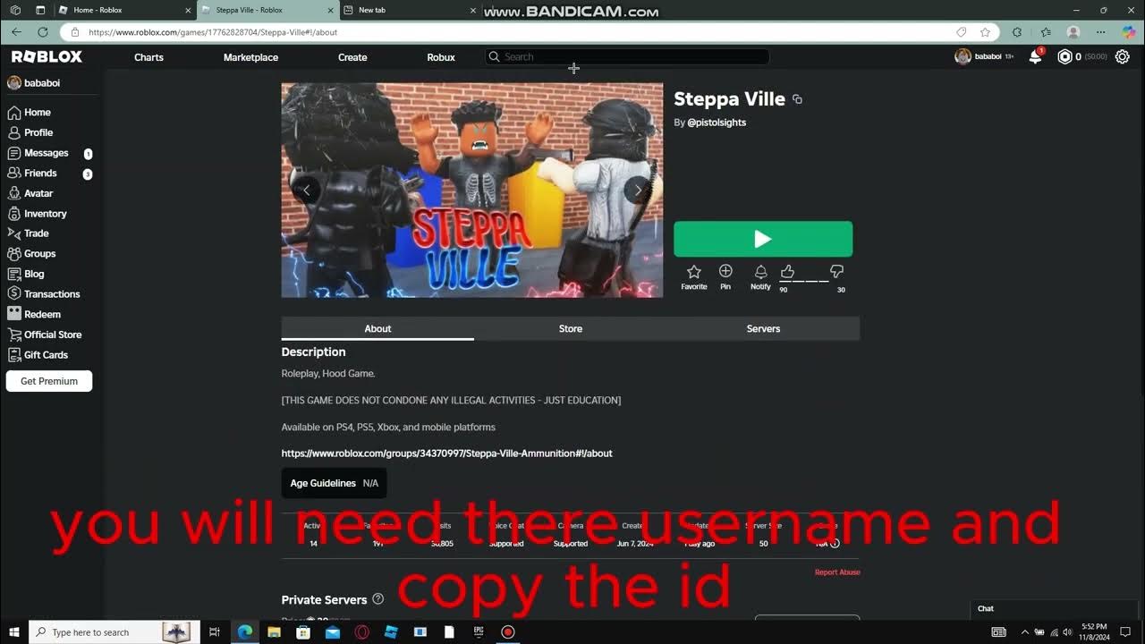 How to server snipe someone youtube