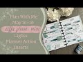 Dashboard Planner Plan With Me: May 10-16 in Lights Planner Action Inserts