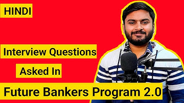 Hdfc Future Bankers Program 2.0 Interview Questions || Janshu Mishra