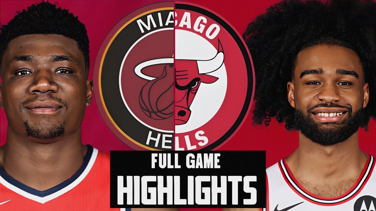 Miami Heat vs Chicago Bulls Full Game Highlights - March 9, 2025 | NBA ...
