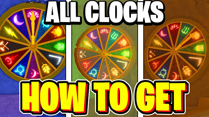 How To ACTIVATE ALL ATLANTIS CLOCKS In Fisch! Roblox