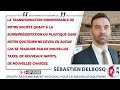 Sébastien Delbosq sur le plan zéro plastique