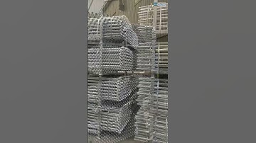Ringlock Scaffolding hot dipped galvanized ready for shipment