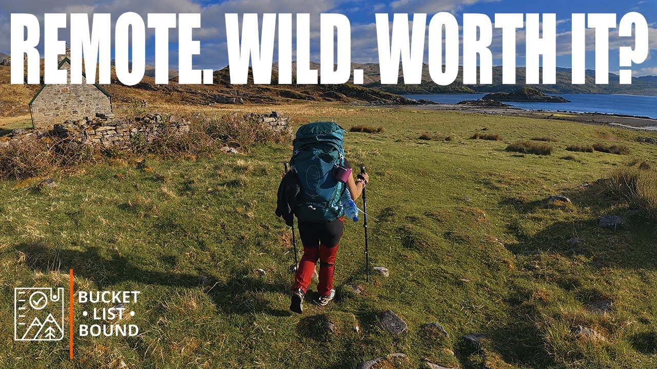 Wild Camping on Peanmeanach Beach: Beauty, Blisters, and a Battered Heart