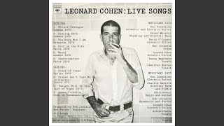 Video thumbnail of "Leonard Cohen - Story of Isaac (Live)"